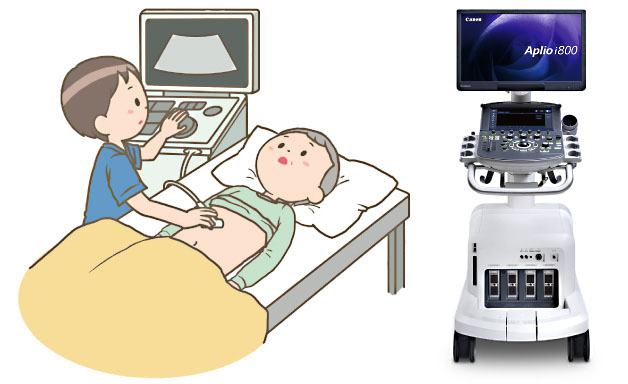 超音波検査イメージイラスト